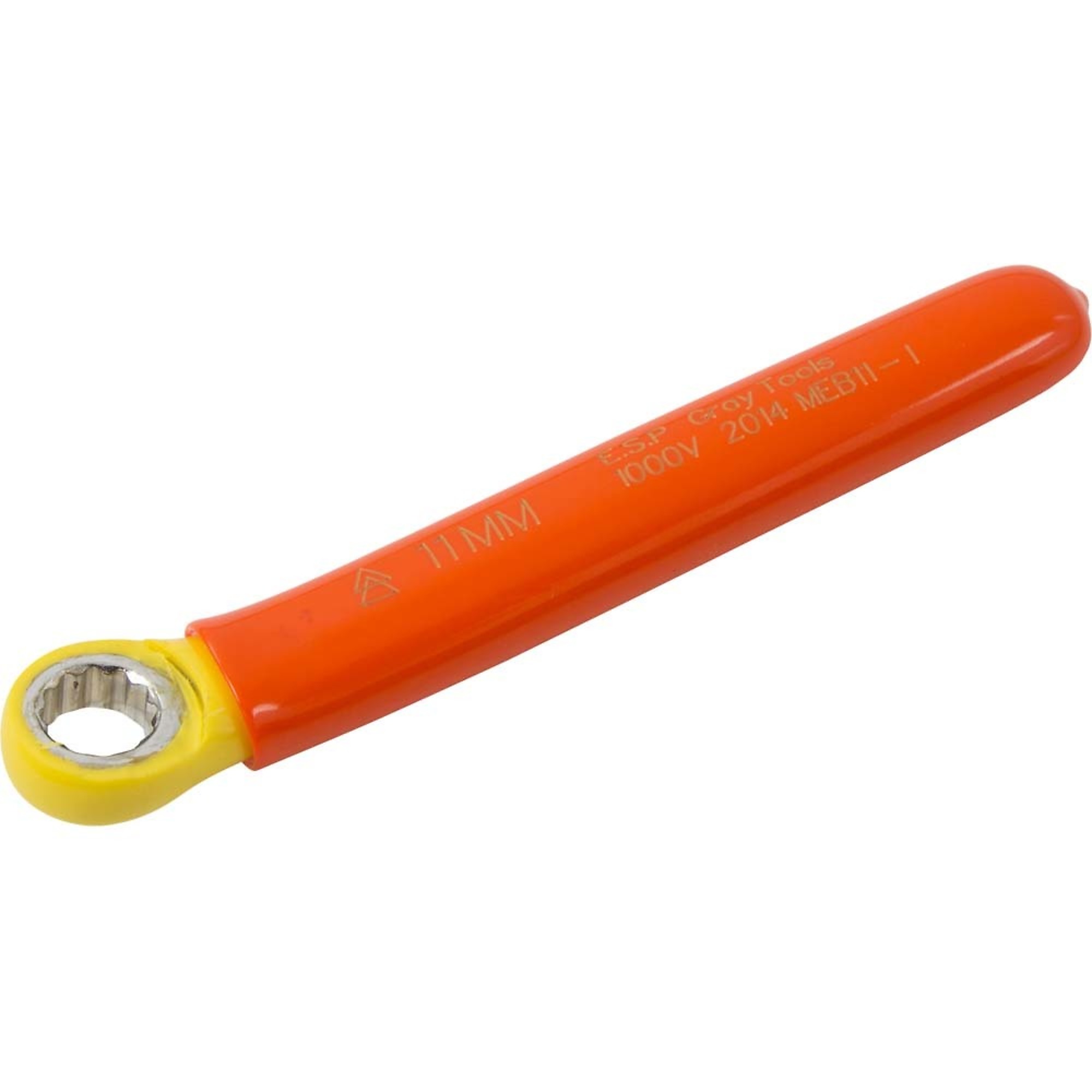 Gray Tools, Box End Wrench 11mm, 1000V Insulated, Model# MEB11-I